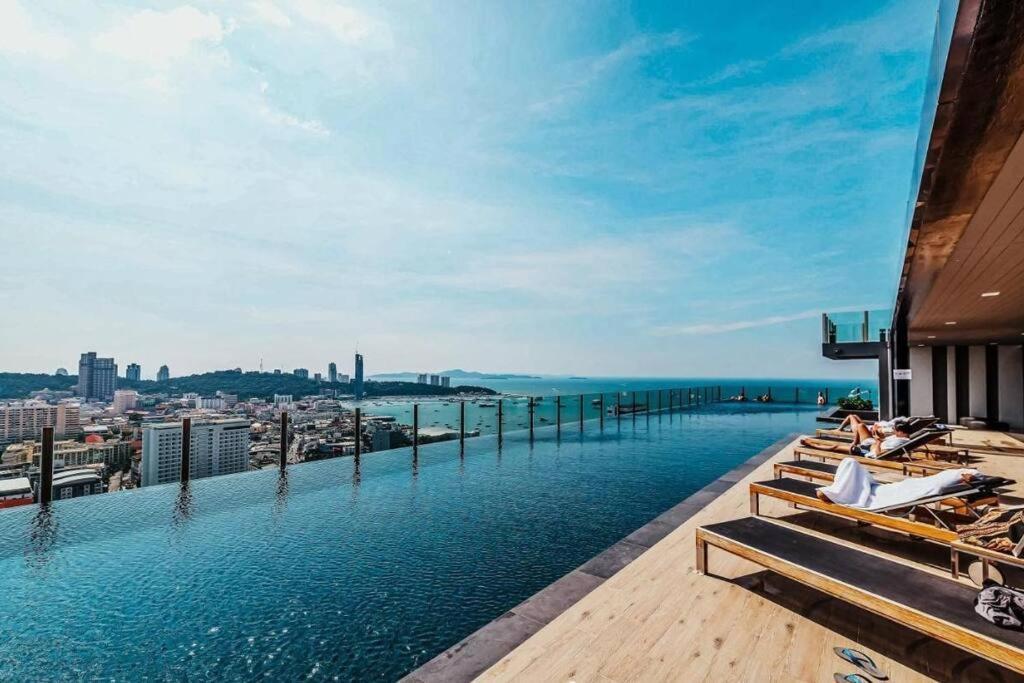 Sea View 2 Bed Room Condo @ Central Паттайя Экстерьер фото
