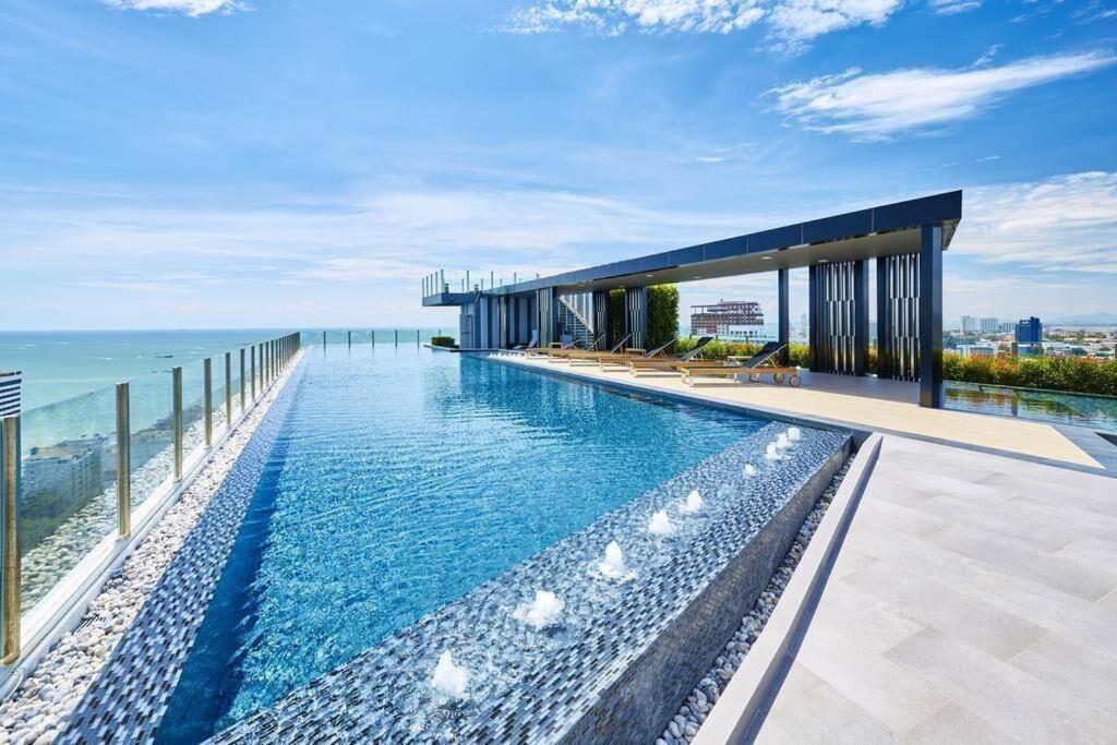 Sea View 2 Bed Room Condo @ Central Паттайя Экстерьер фото