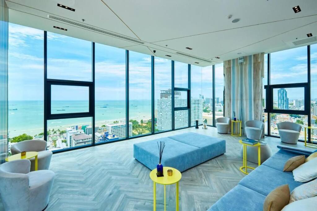 Sea View 2 Bed Room Condo @ Central Паттайя Экстерьер фото
